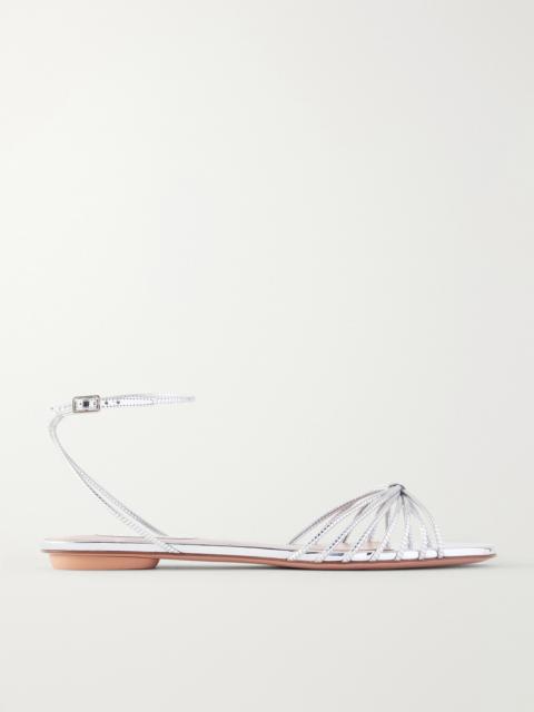 AQUAZZURA Anima Leather Flats