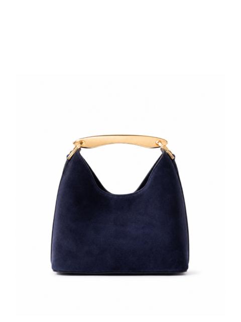 Elleme Small Boomerang Suede Midnight Blue