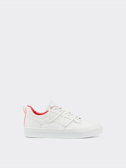 Ferrari Ferrari leather trainers