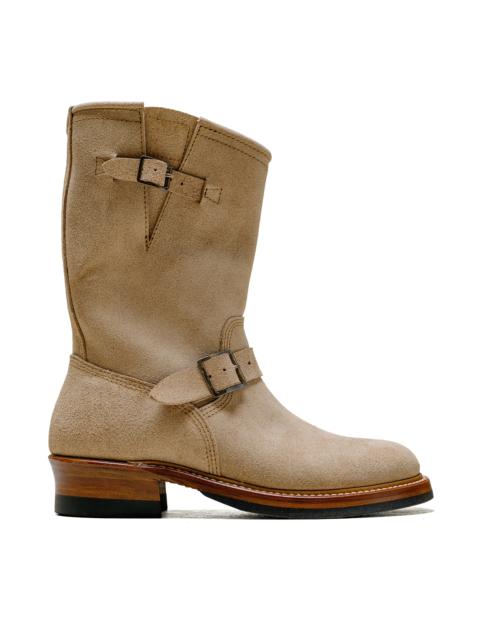 JOHN LOFGREN Wabash Engineer Boots Horween CXL Natural Roughout