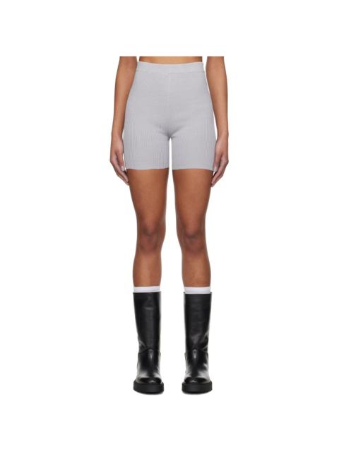 RIER Gray Knit Shorts