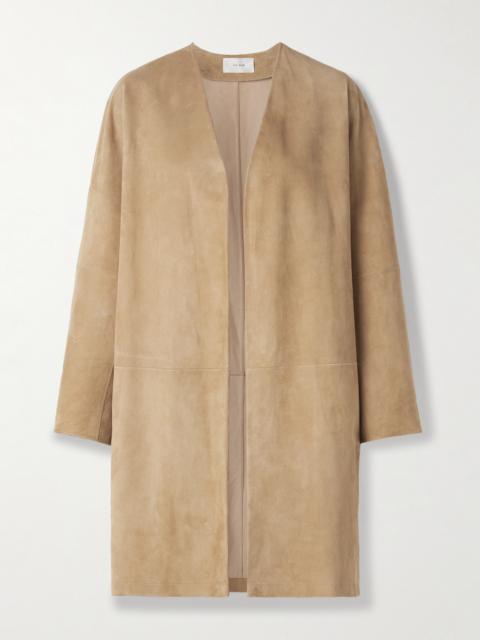 The Row Alarico Suede Coat