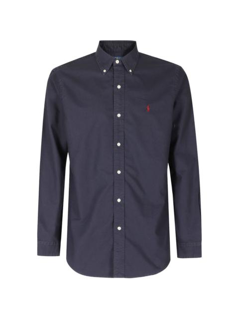Polo Ralph Lauren logo-embroidered button-down shirt