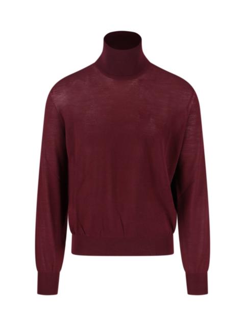 SAINT LAURENT WOOL TURTLENECK SWEATER