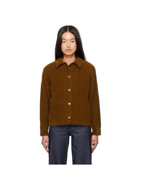A.P.C. Brown Nikkie Jacket