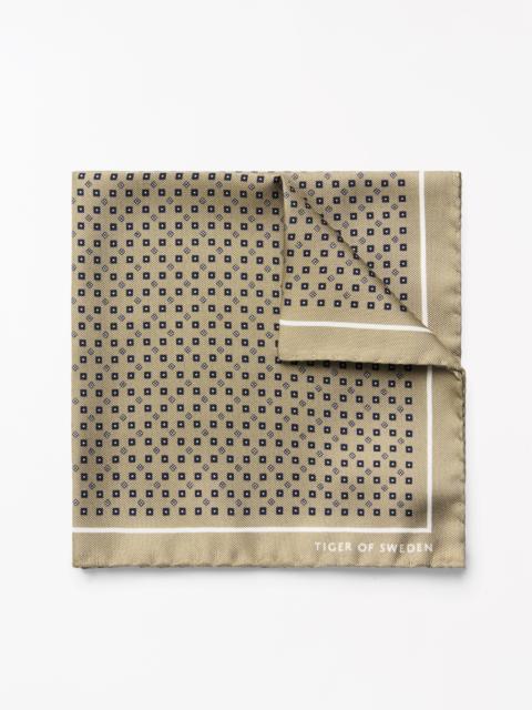 TIGER OF SWEDEN Quadra Patterned Handkerchief