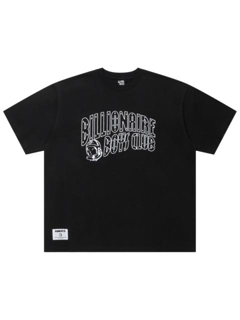 BILLIONAIRE BOYS CLUB EMBROIDERY COTTON T-SHIRT ARCH LOGO