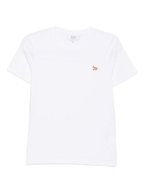 Maison Kitsuné fox-embroidered T-shirt