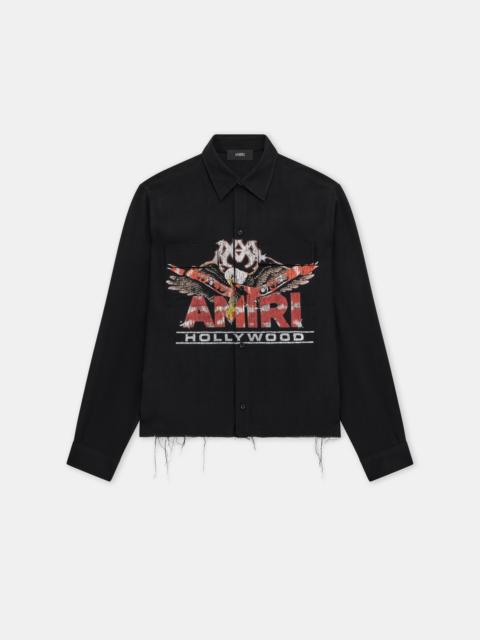 AMIRI MA EAGLE LONG SLEEVE SHIRT