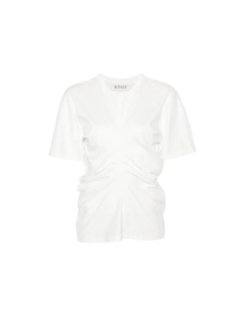RÓHE DRAPE TEE