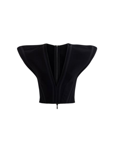 MATICEVSKI Portico Bodice Top black