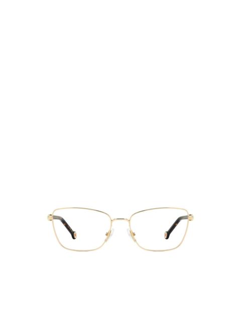 CAROLINA HERRERA logo-plaque square-frame glasses