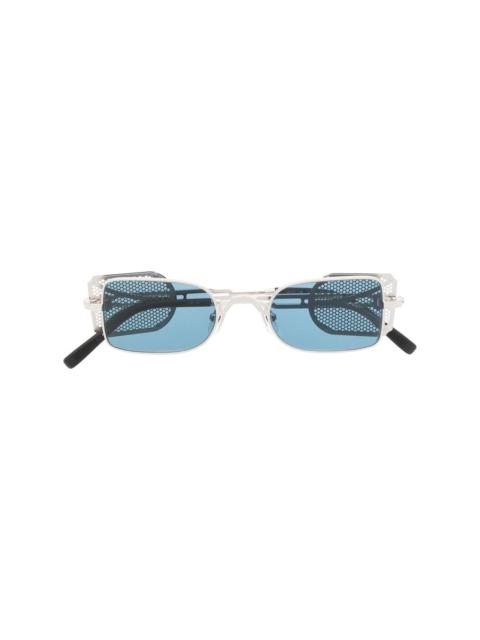 MATSUDA side shields rectangular-frame sunglasses