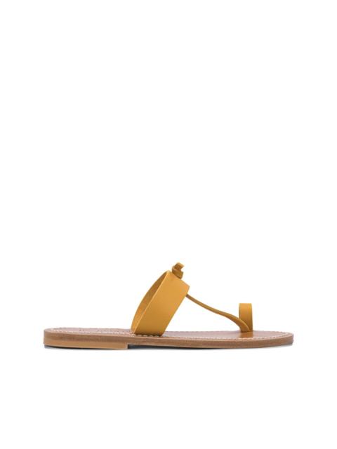 K.JACQUES knot-detail thong-toe sandals