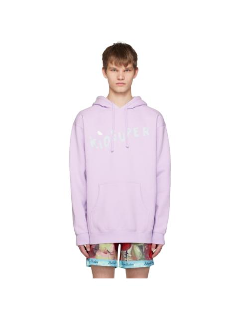 KidSuper Purple Wavey Hoodie