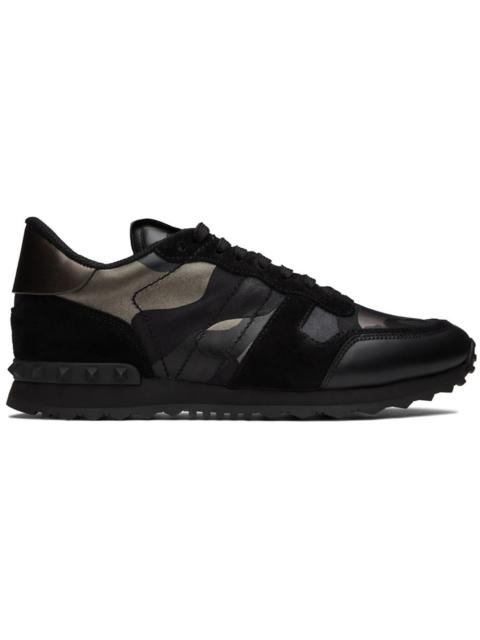 Valentino Rockrunner Black Metalic Camo