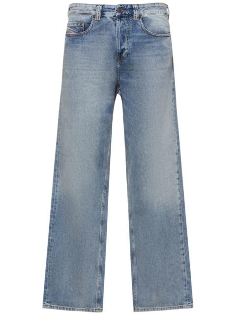 D-Macro cotton denim straight jeans