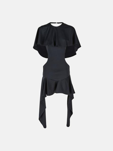 ''AIRI'' BLACK MINI DRESS