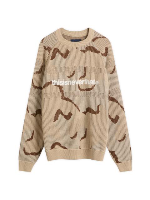 thisisneverthat® thisisneverthat T-Logo Knit Jumper