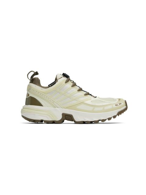 SALOMON Yellow & Khaki ACS PRO GORE-TEX Sneakers