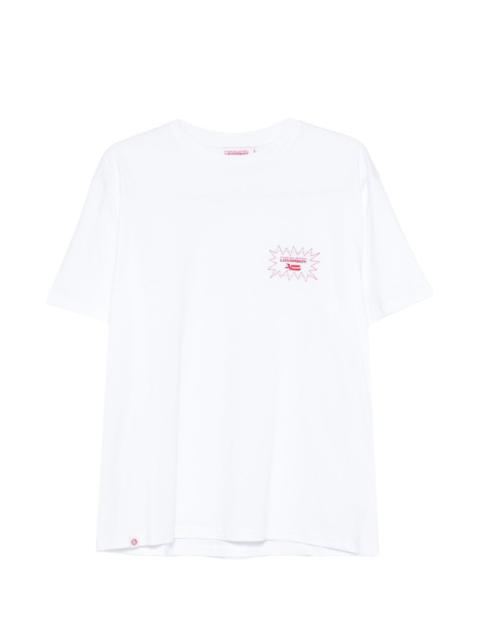 CHARLES JEFFREY LOVERBOY Label graphic T-shirt