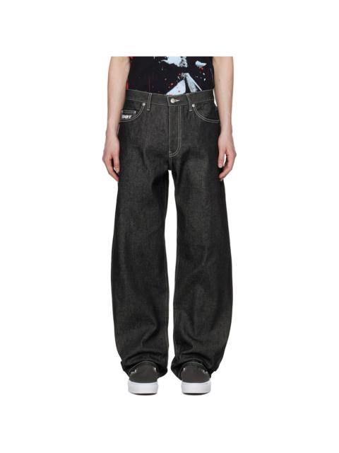AWAKE NY Black Five Pocket 100 Jeans