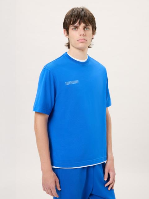 PANGAIA Mens Midweight T-Shirt - Gaia Blue