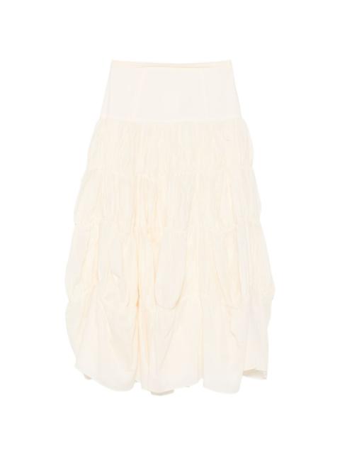 ULLA JOHNSON Davina drop-waist mid skirt