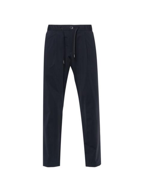 Herno pleat-detailing straight-leg trousers