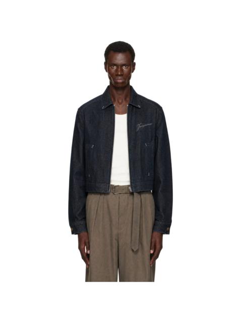 JACQUEMUS Blue 'The Canevas de-Nîmes' Denim Jacket