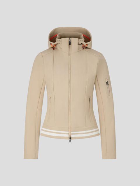 BOGNER Milva softshell jacket in Beige