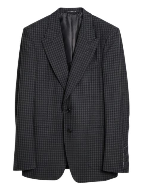 TOM FORD checkered shelton blazer