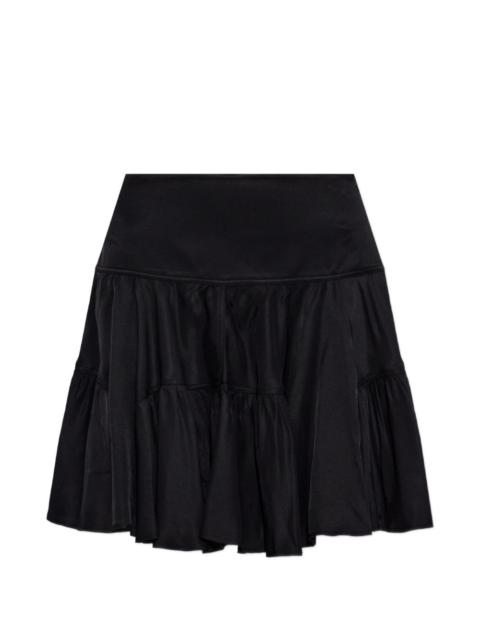 IRO Amelia tiered ruffled mini skirt