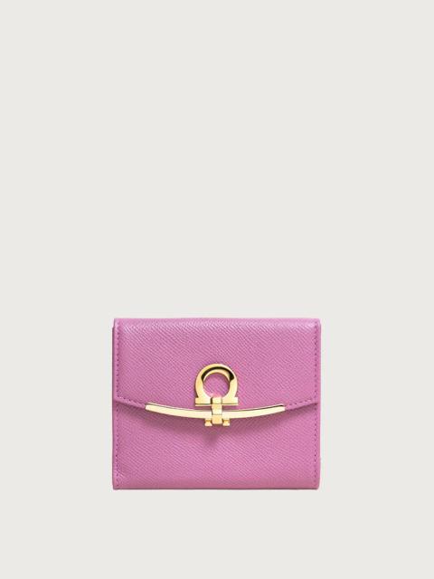 FERRAGAMO GANCINI FRENCH WALLET