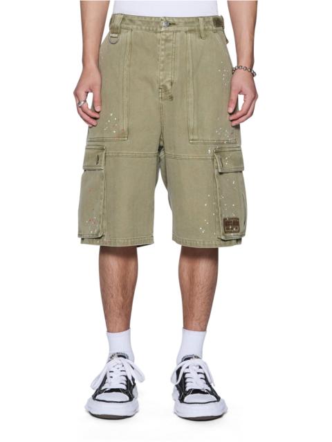 Ksubi TROOPER CARGO SHORT MILITANT