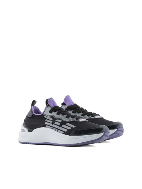 EMPORIO ARMANI logo-embellished platform sneakers