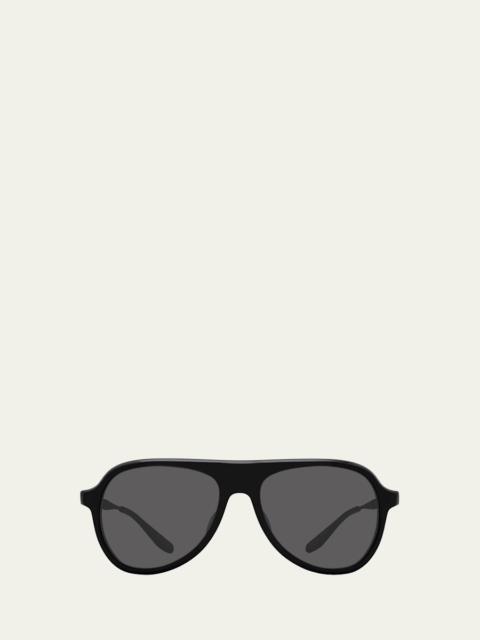 BARTON PERREIRA 007 Vedretta Acetate Aviator Sunglasses