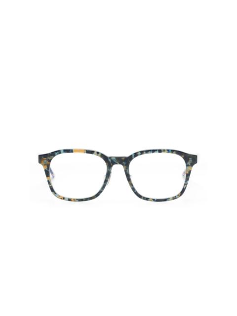 Thom Browne tortoiseshell-effect glasses