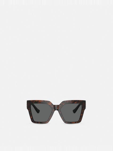 VERSACE Medusa Deco Butterfly Sunglasses