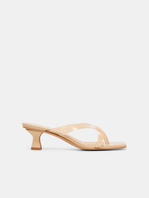 dolce vita BREVEL VINYL HEELS PRALINE JELLY