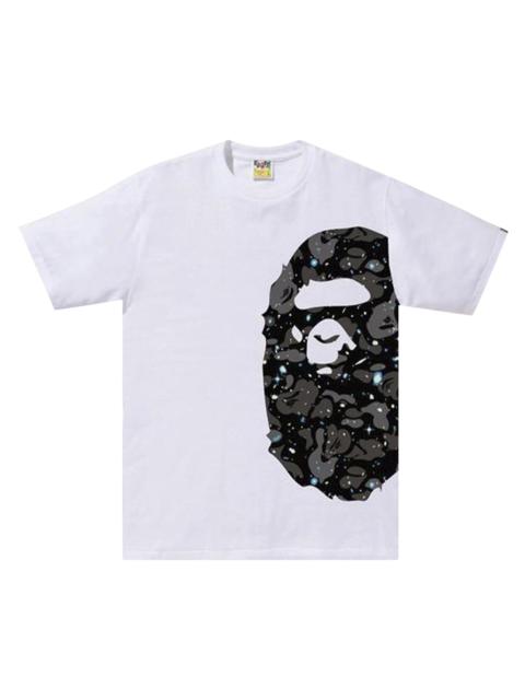 A BATHING APE® BAPE Space Camo Side Big Ape Head T-Shirt 'White'