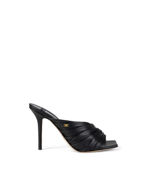 ELISABETTA FRANCHI square-toe heeled sandals