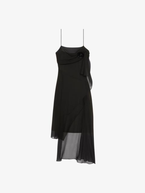 STRAPS DRESS IN MUSLIN