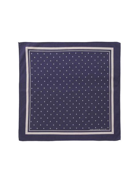 visvim BANDANA (C/SI CHAMBRAY) DMGD NAVY