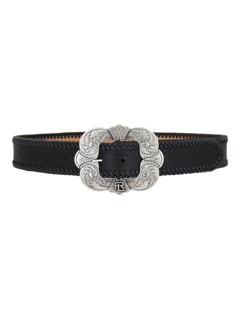 Ralph Lauren Embossed Wide Belt