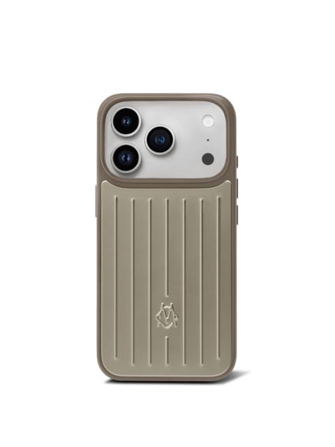 RIMOWA iPhone Cases - Aluminum Titanium Case for iPhone 18 Pro