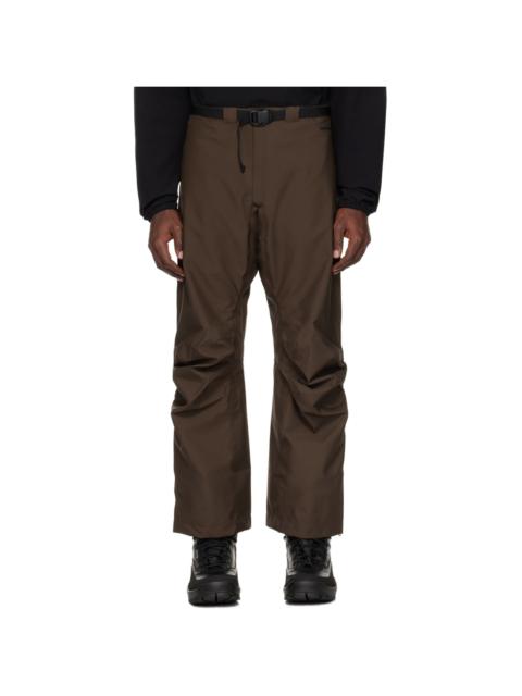 GR10K Brown Arc Trousers