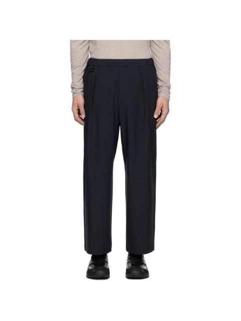 DESCENTE ALLTERRAIN Black Tech Regular Trousers