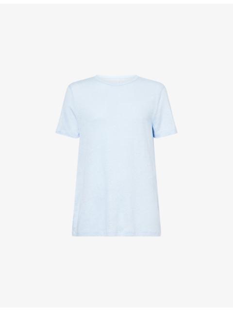 Derek Rose Jordan Short-Sleeve Linen T-Shirt