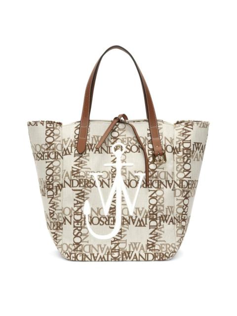 JW Anderson Belt Tote Bag With Logo Grid
